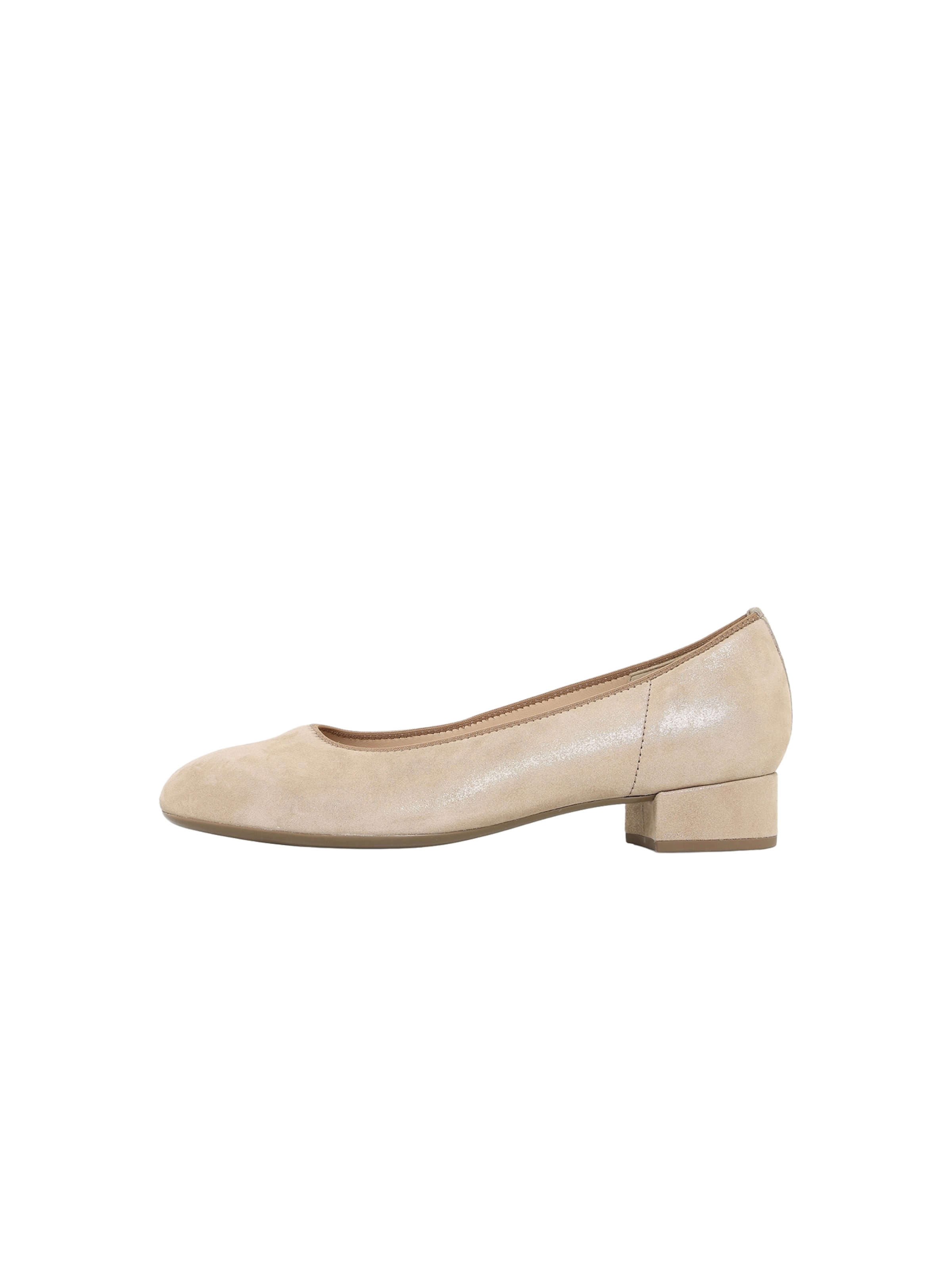 GABOR - Zapatos con plataforma en beige: frente