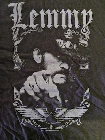 Lemmy Kilmister Koszulka 'Lemmy Kilmister - Respect 1945-2015 T-Shirt' w kolorze szary