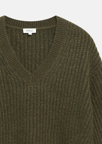 Pull-over s.Oliver en vert : devant