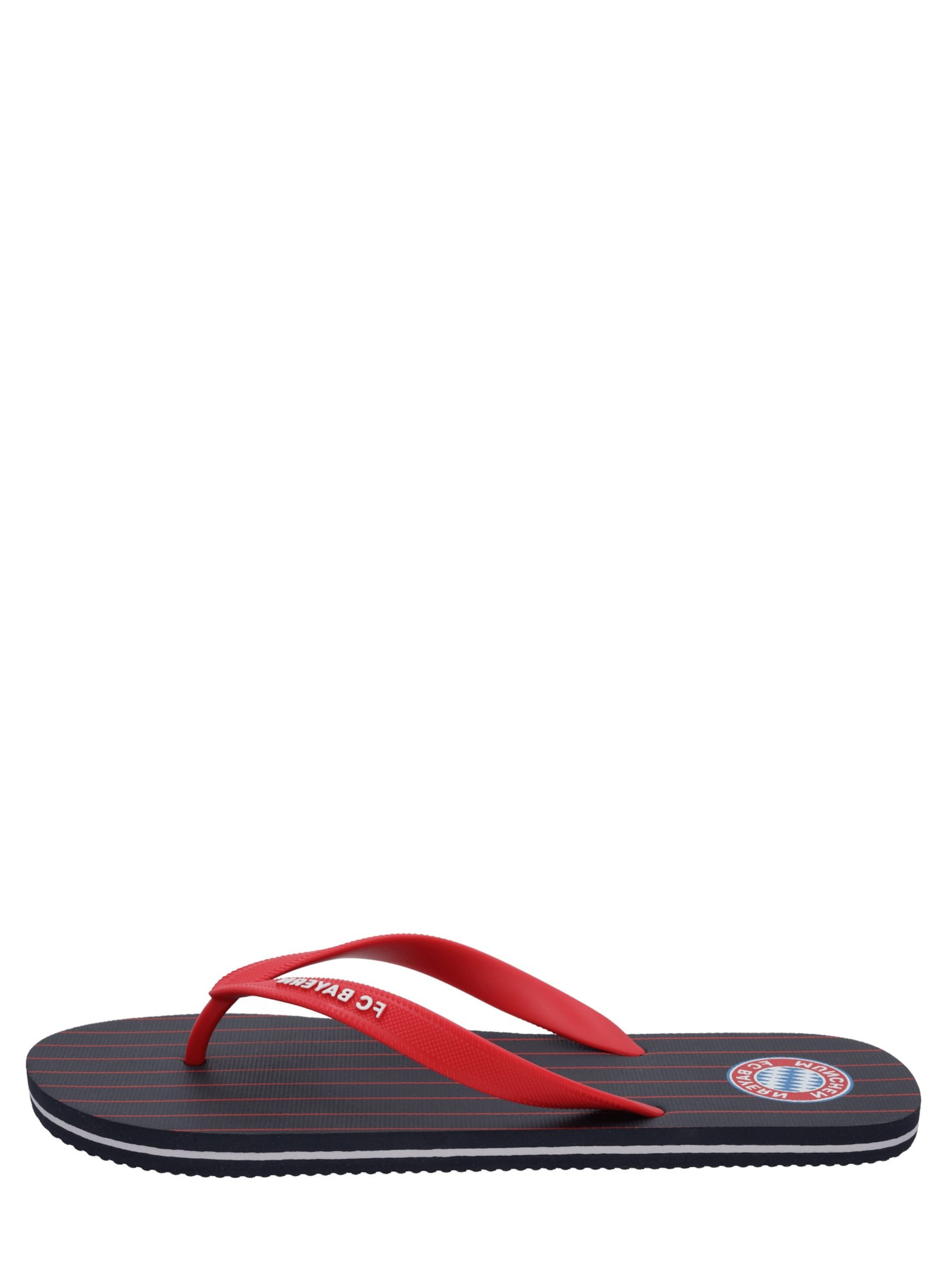 FC BAYERN MÜNCHEN Badeschuh 'Essential' in Blau: Vorderseite