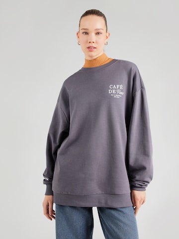 Sweat-shirt 'CAFE' VANS en gris