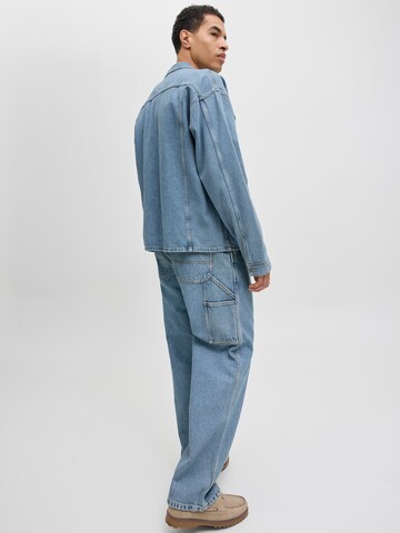 JACK & JONES Baggy Jeans 'JJIALEX JJCARPENTER' i blå