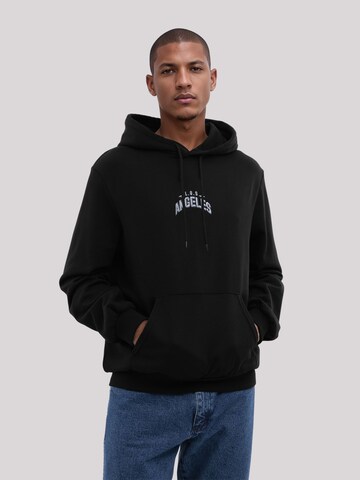 Sweat-shirt 'Los Angeles' F4NT4STIC en noir : devant
