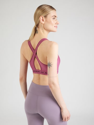 UNDER ARMOURBustier Sportski grudnjak - crvena boja