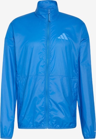 ADIDAS TERREX Outdoor jacket 'Multi' in Blue: front