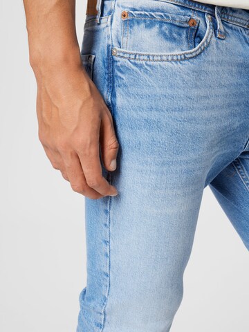 JACK & JONES Slimfit Jeans 'Tim' i blå