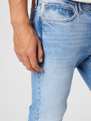 Coupe slim Jean 'Tim' JACK & JONES en bleu