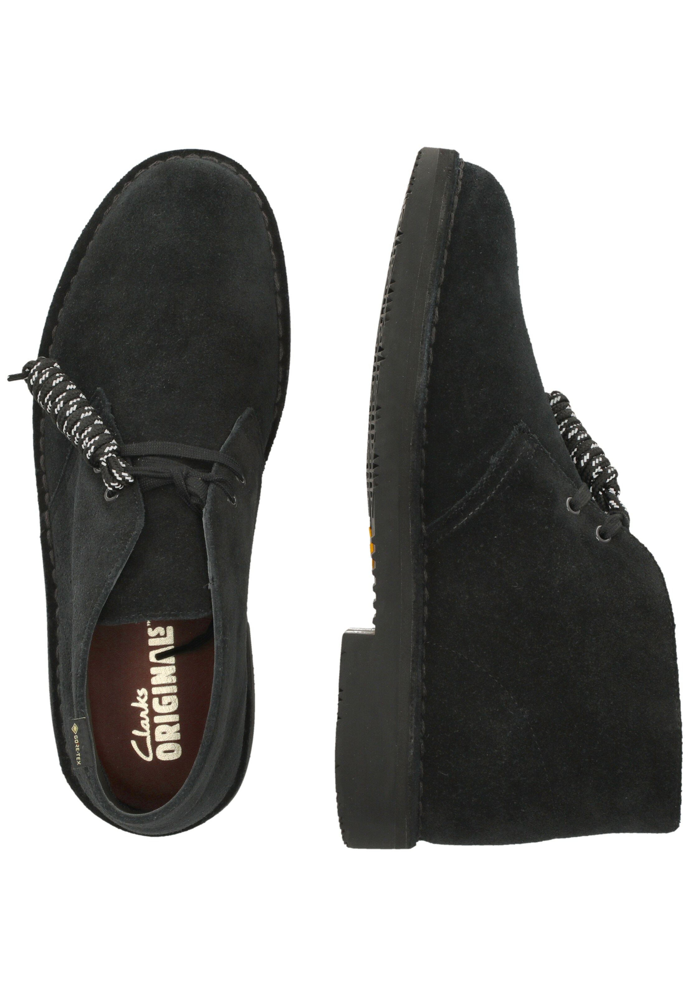 CLARKS Lace-up shoe 'Desert BT GTX' in Black