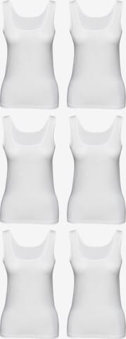 Erdem Top in White: front