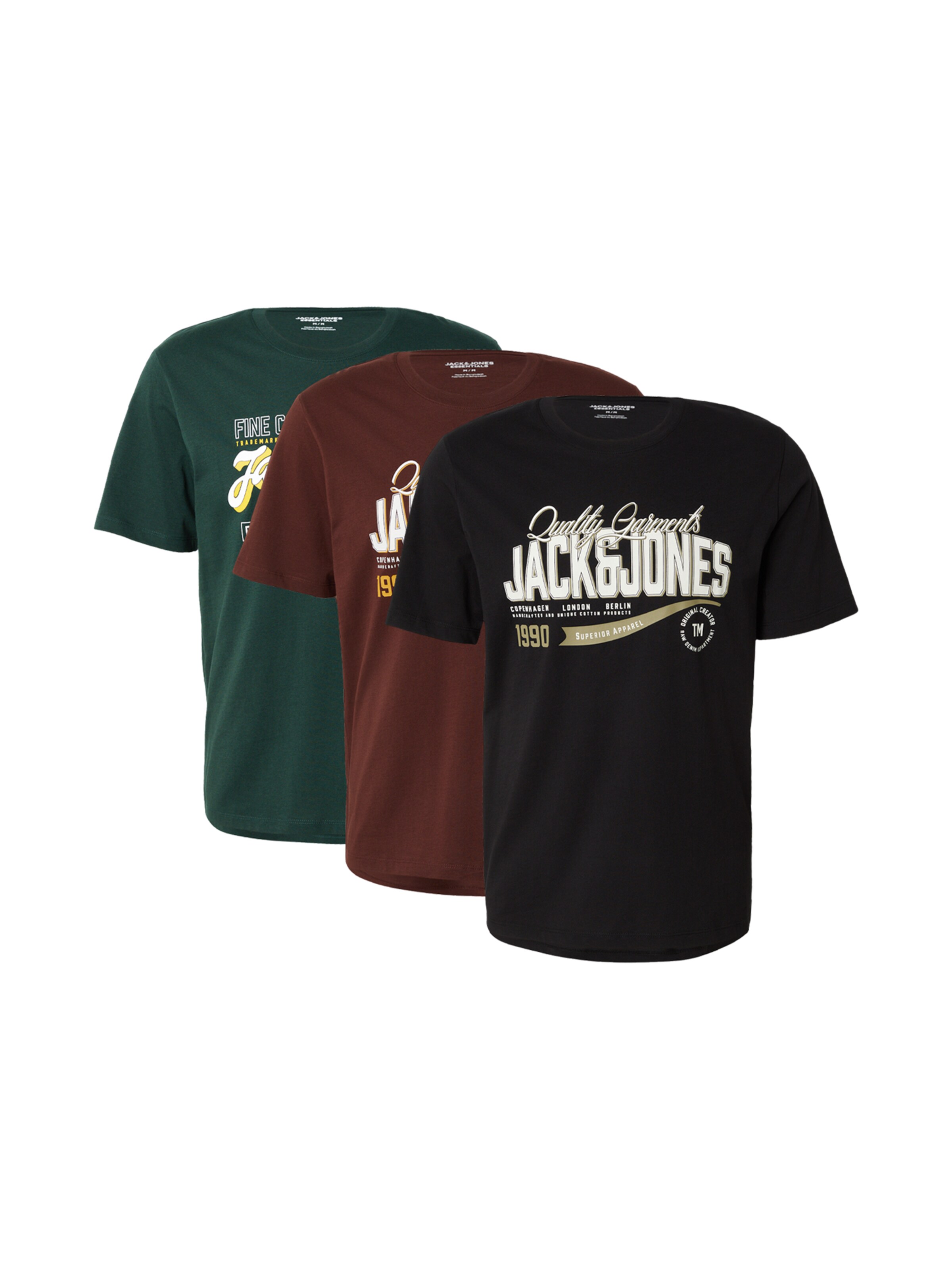 JACK & JONES Shirt in Brown: front