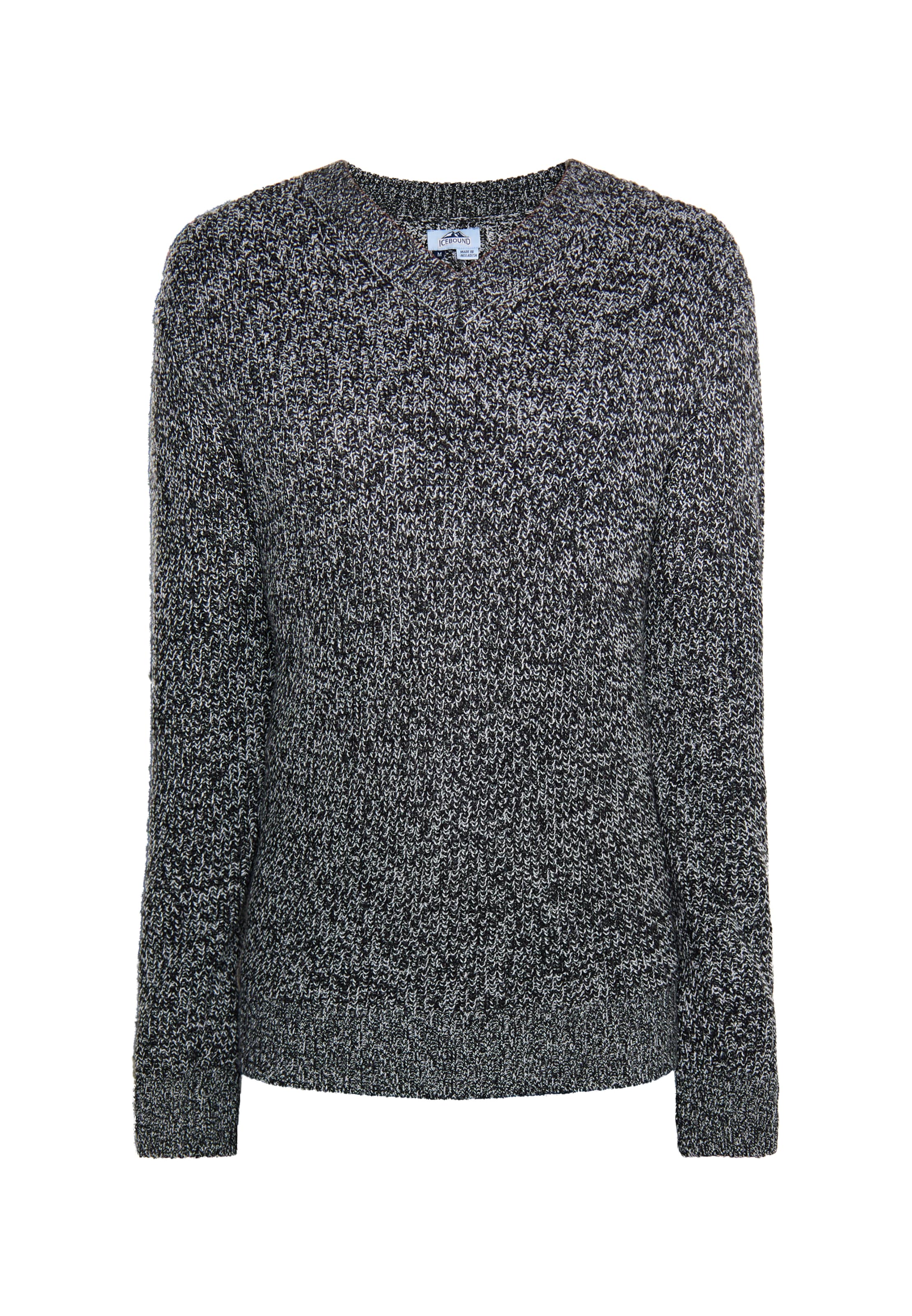 ICEBOUND Свитер 'Bridgeport' в Серый: спереди