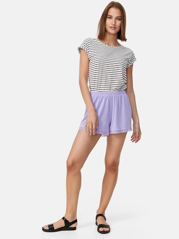 Orsay Normální Kalhoty – fialová