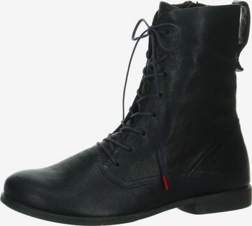 THINK! Lace-Up Ankle Boots in Black