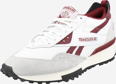 Reebok Sneakers low i lysegrå / bordeaux / hvit, Produktvisning