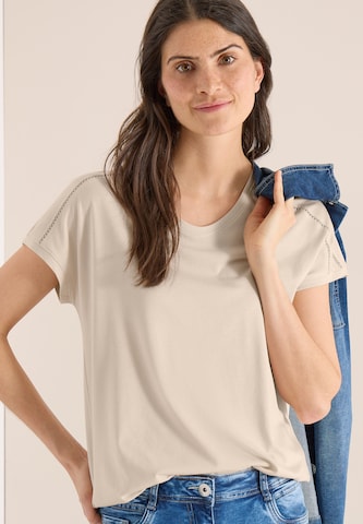 CECIL Shirt in Beige: front