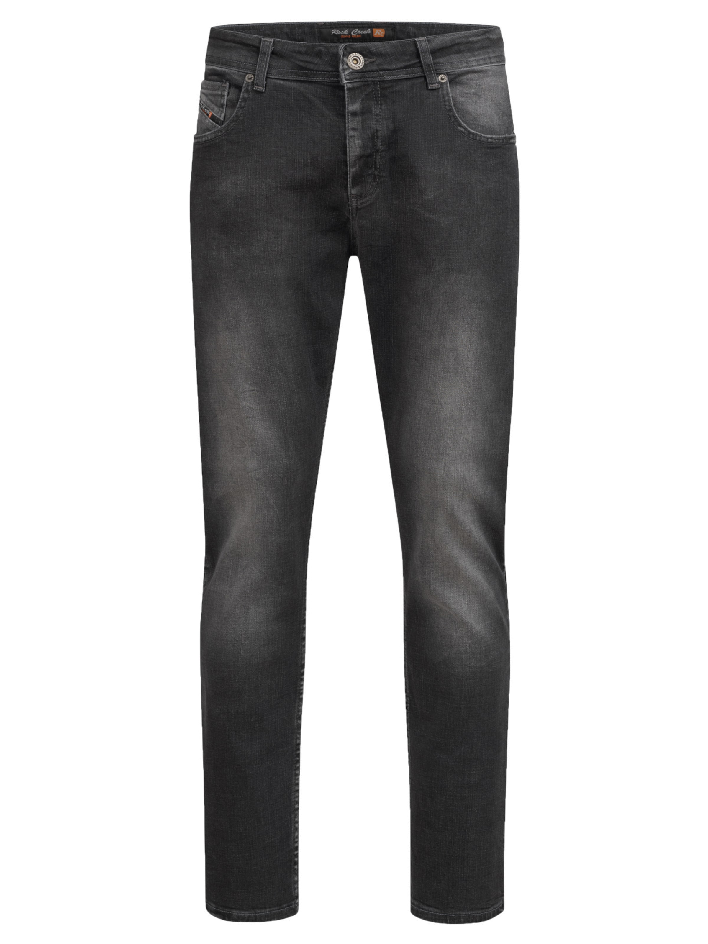 Rock Creek Regular Jeans in Grau: Vorderseite