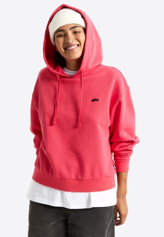 VANSSweater majica - roza boja: prednji dio
