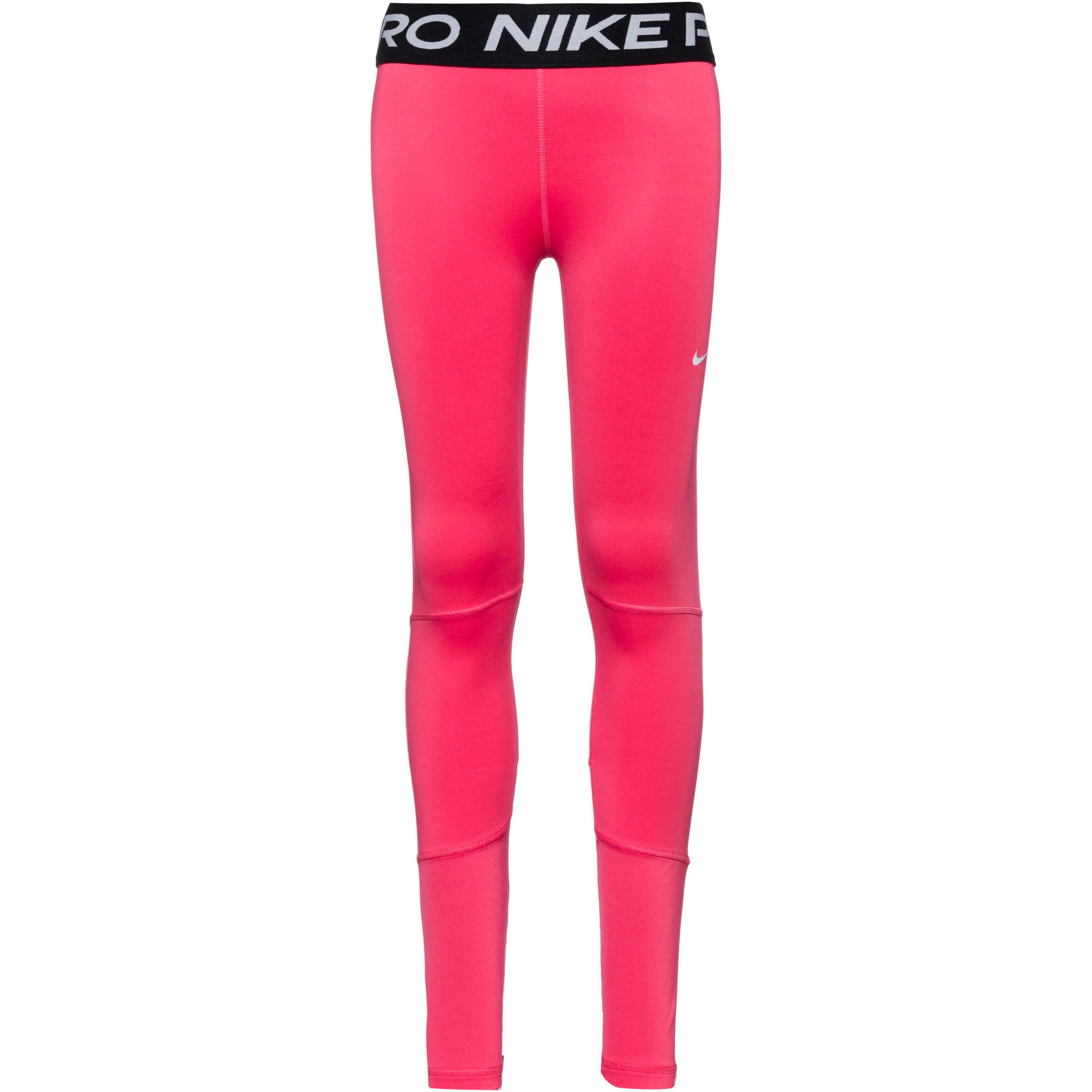 NIKE Workout Pants 'Pro' in Pink: front