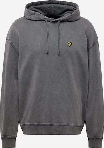 Sweat-shirt Lyle & Scott en gris : devant