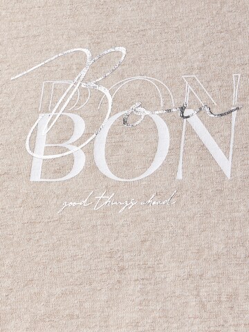 STREET ONE Футболка 'BON' в Бежевый