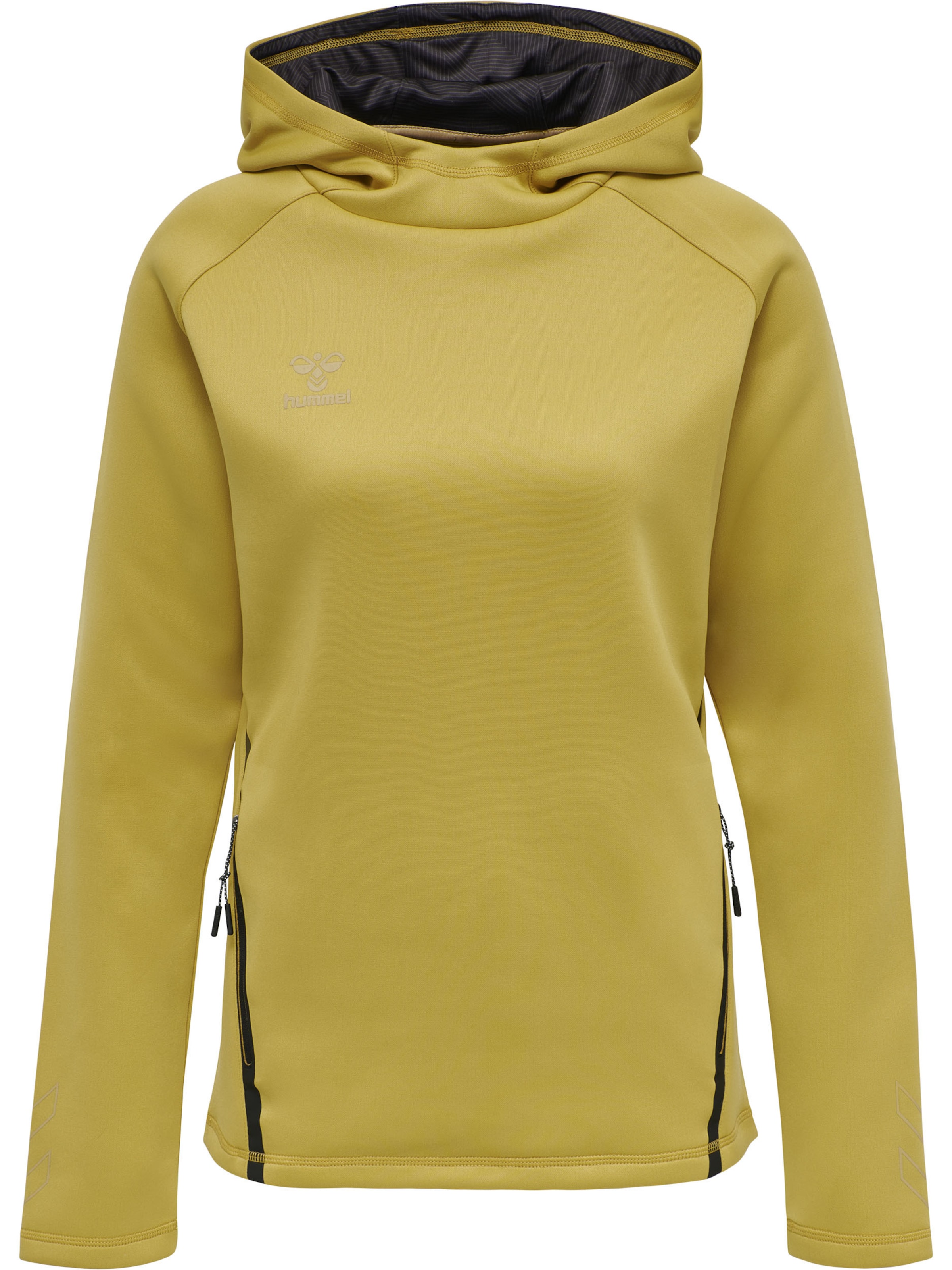 Sweat de sport Hummel en jaune : devant