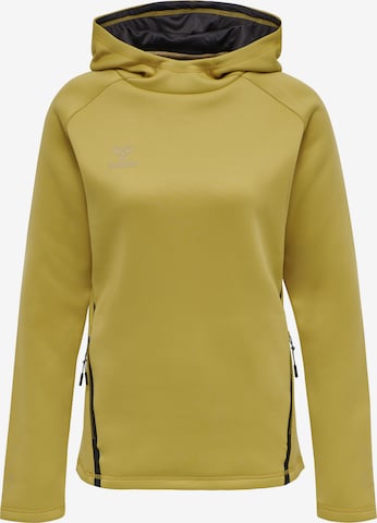 Sweat de sport Hummel en jaune : devant