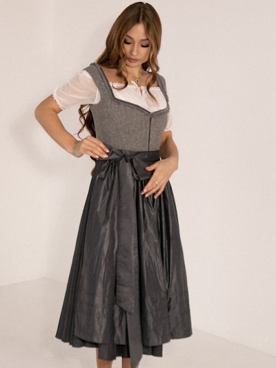 INNA.Trachten Dirndl 'Luna' in grau, Produktansicht