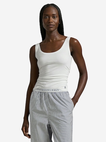 Haut ' Club Cotton ' Polo Ralph Lauren en blanc : devant