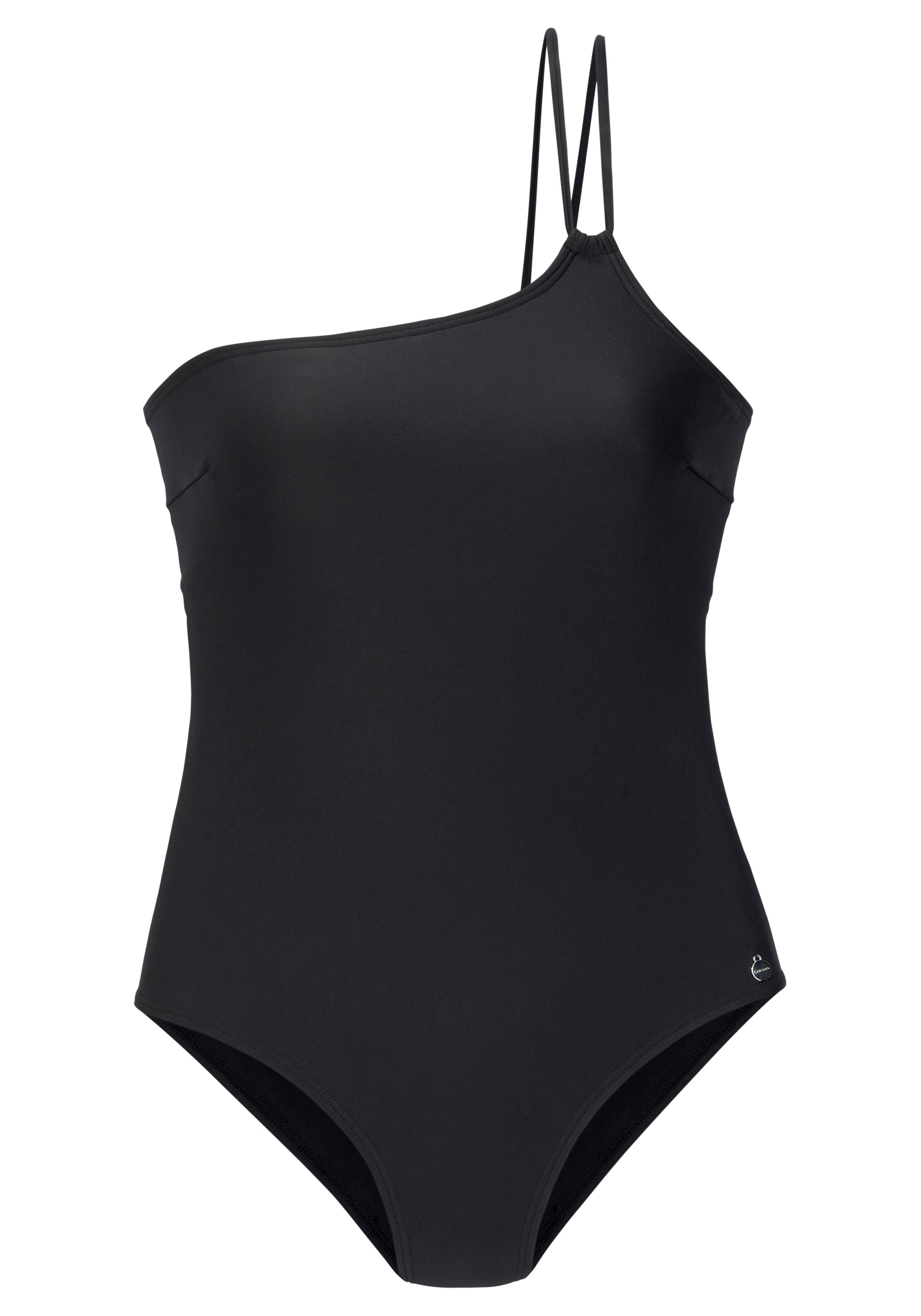 LASCANA Бюстье Купальник 'LAS' в Черный: спереди