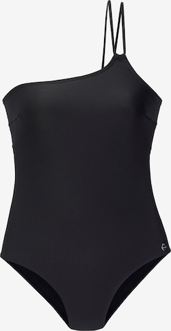 Bustier Maillot de bain 'LAS' LASCANA en noir : devant