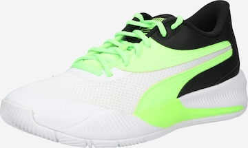 Chaussure de sport 'Triple' PUMA en blanc : devant