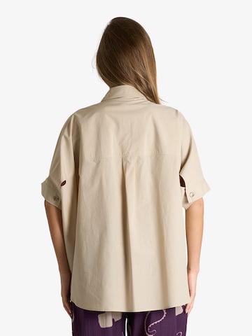 Ottod’Ame Blouse in Beige