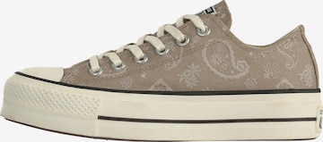CONVERSE - Sapatilhas baixas 'CTAS' em bege: frente