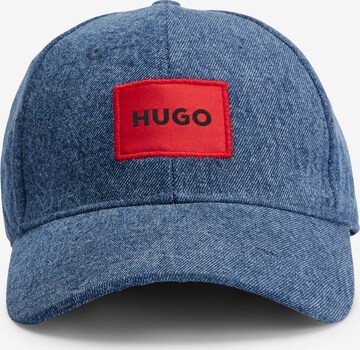 HUGO Cap in Blue: front