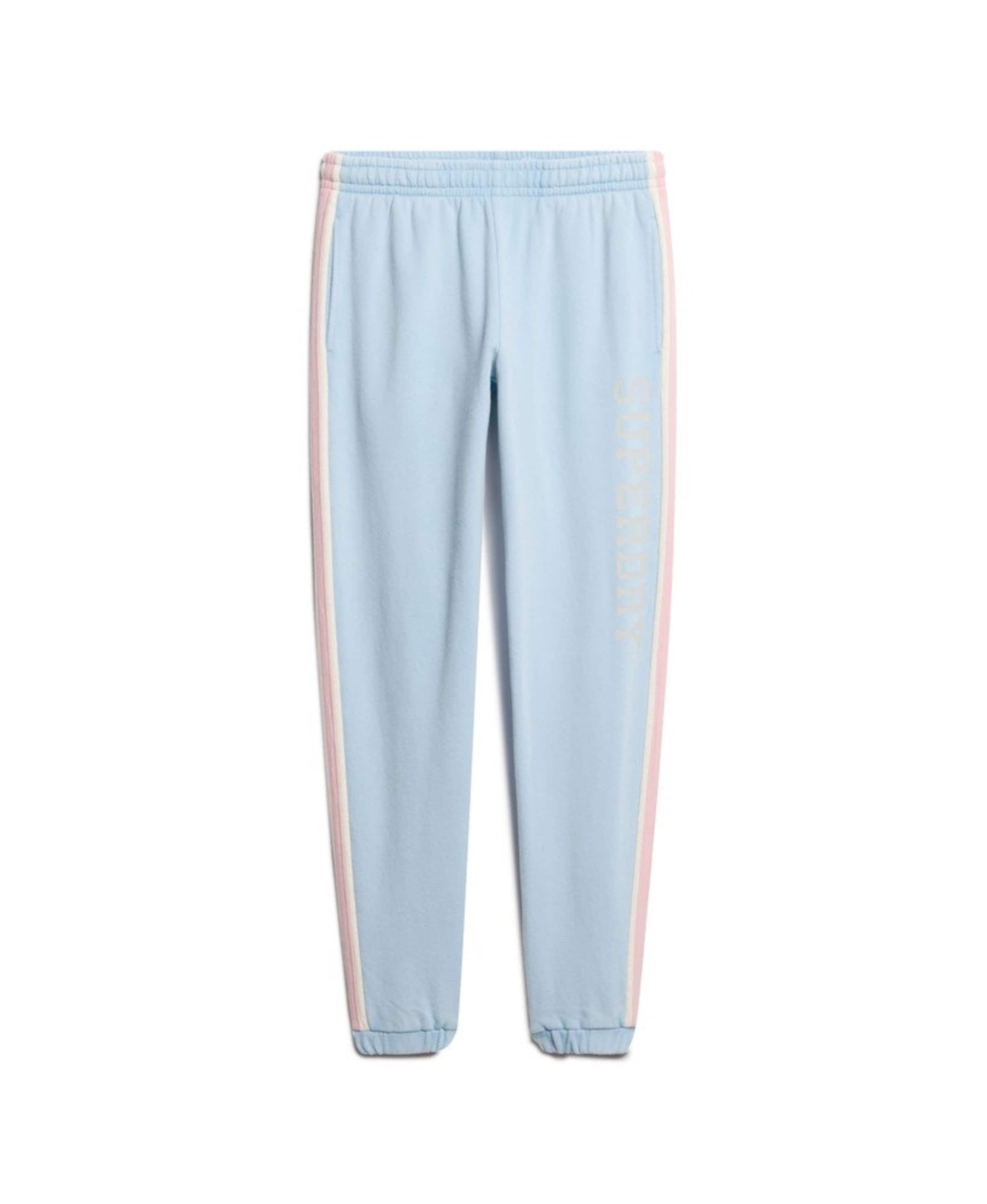 Superdry Tapered Byxa i blå: framsida