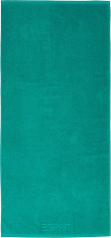 ESPRIT Handdoek in Groen: voorkant