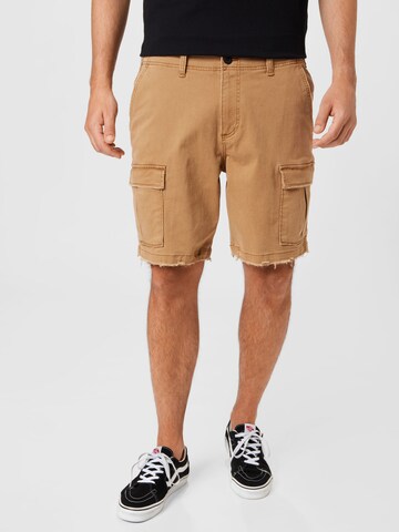 HOLLISTER - regular Pantalón cargo en verde: frente