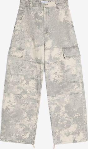 Bershka Cargofarkut värissä beige: etupuoli