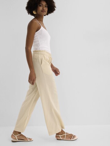 bonprix Loosefit Hose in Beige
