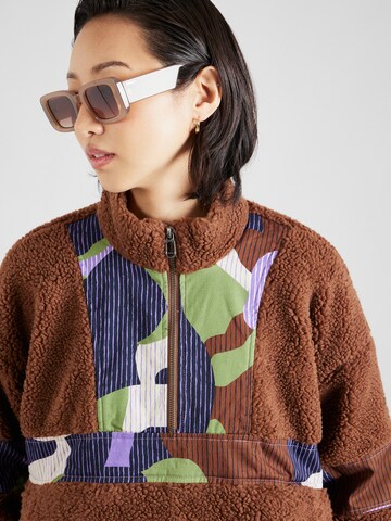 SOMETHINGNEW Between-Season Jacket 'CAMI' in Brown