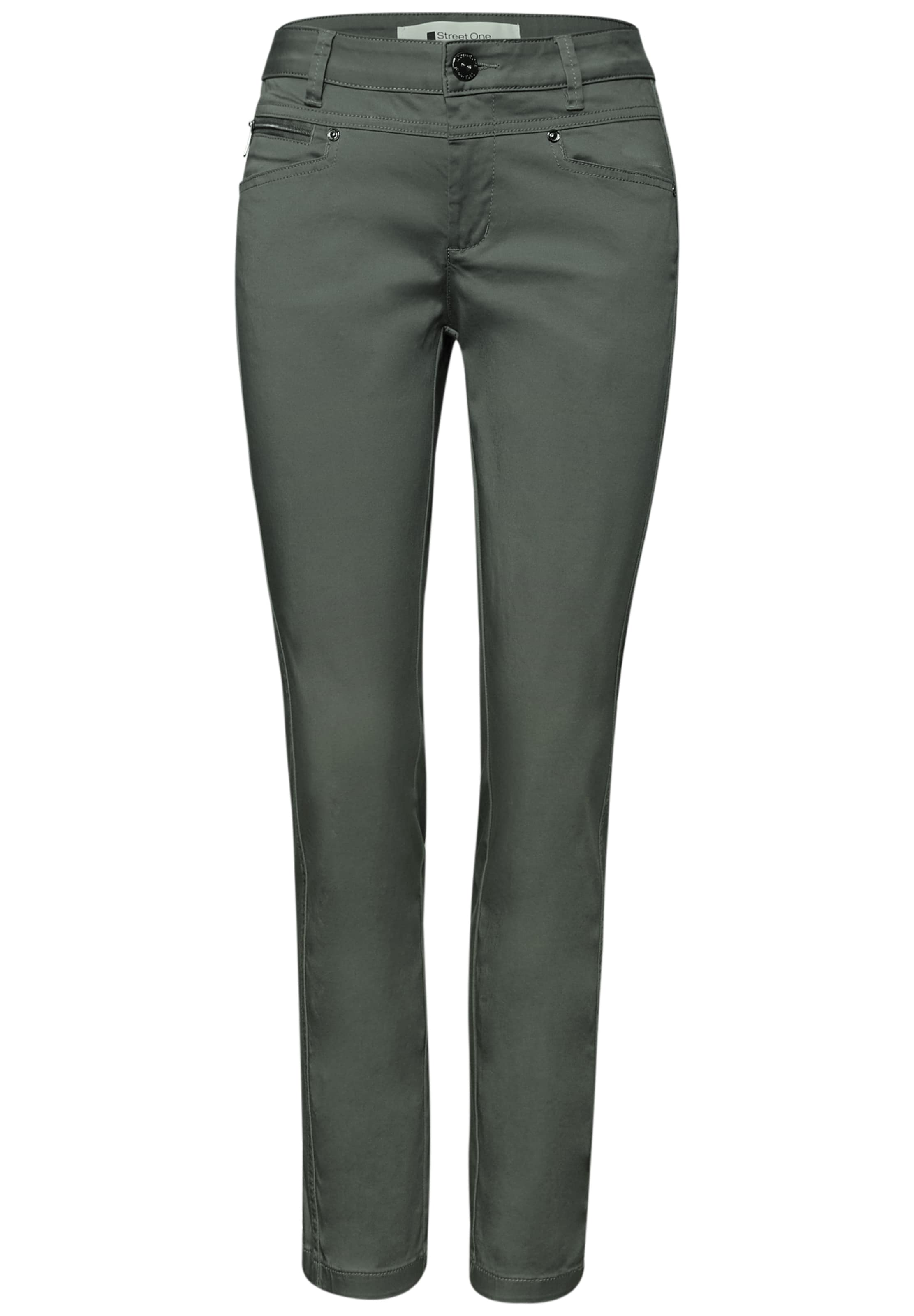 STREET ONE Hose in Grün: Vorderseite