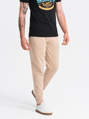 Ombre Regular Broek in Beige