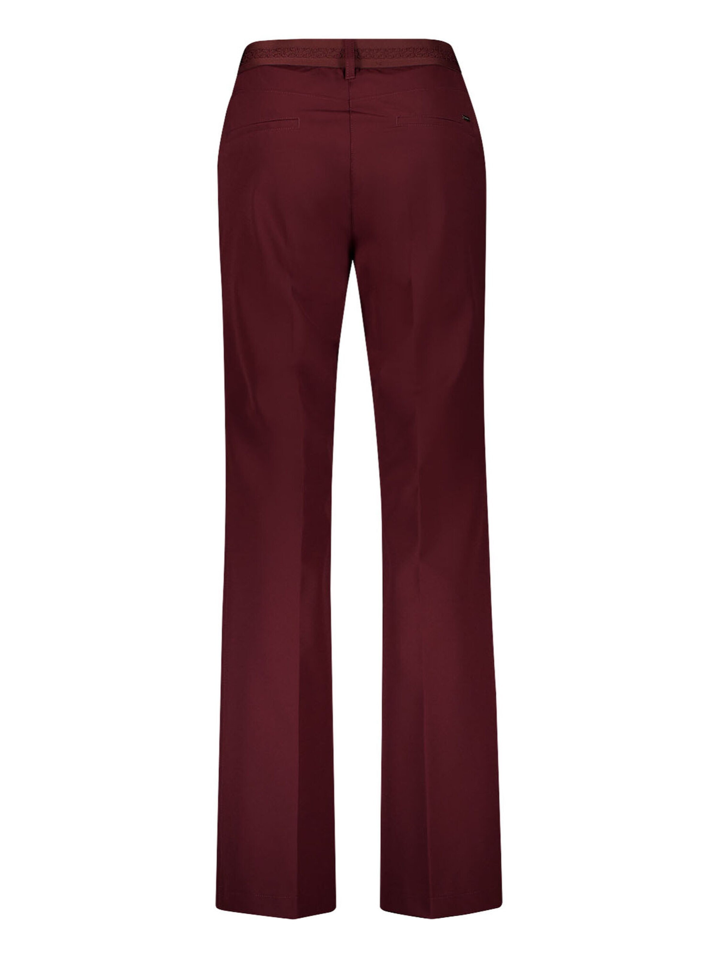 Coupe slim Pantalon 'Zilla' Gardeur en rouge : devant