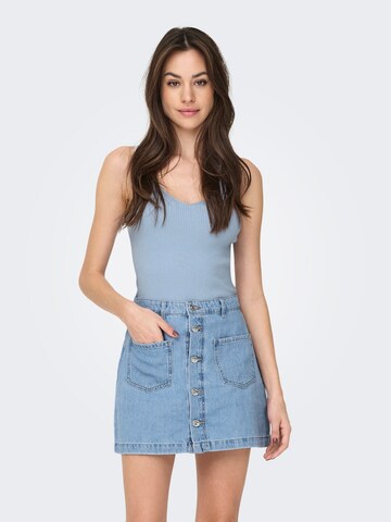 Top in maglia 'JDYNanna' di JDY in blu: frontale