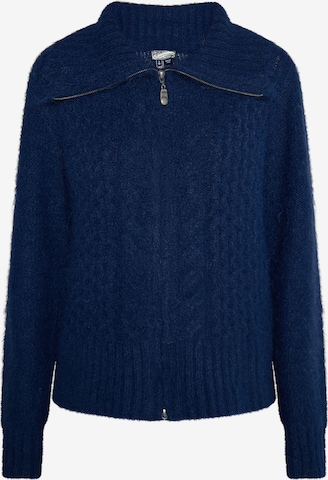 DreiMaster Vintage Knit Cardigan in Blue: front