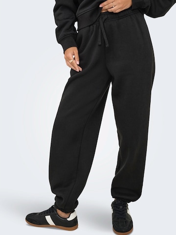 ONLY Конический (Tapered) Штаны 'ONLBEST' в Черный: спереди