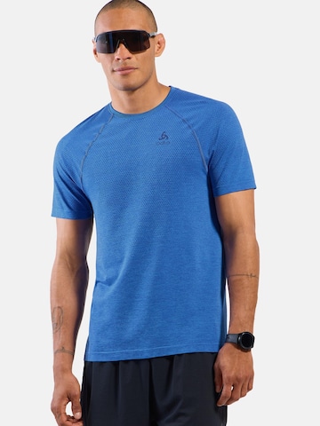 ODLO Funktionsshirt 'ESSENTIAL SEAMLESS'‌‌‌‌‌‌‌‌ in Blau