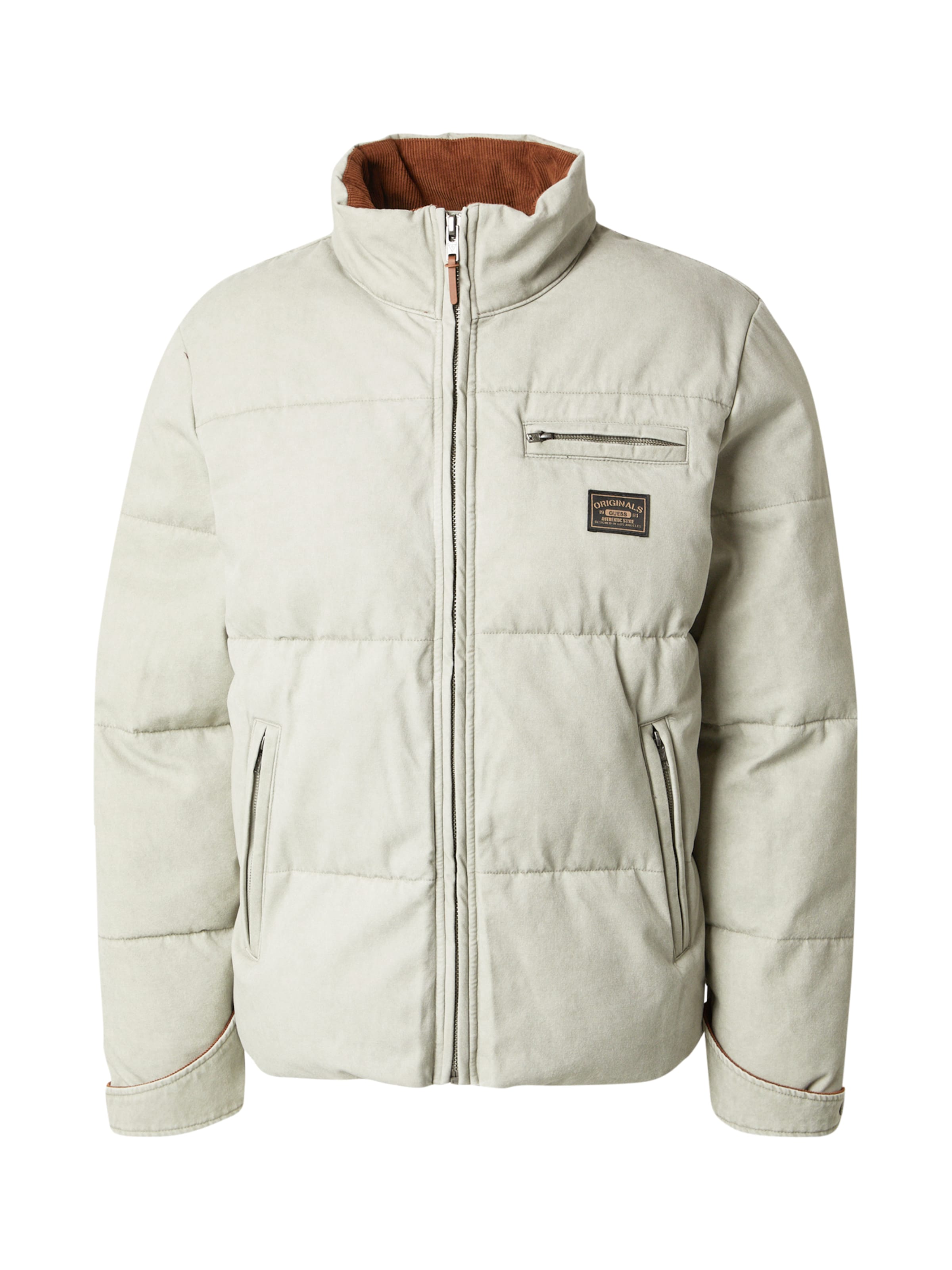 GUESS Originals Téli dzseki - szürke: elől