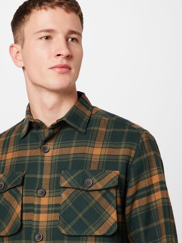 Springfield - Ajuste regular Camisa en verde