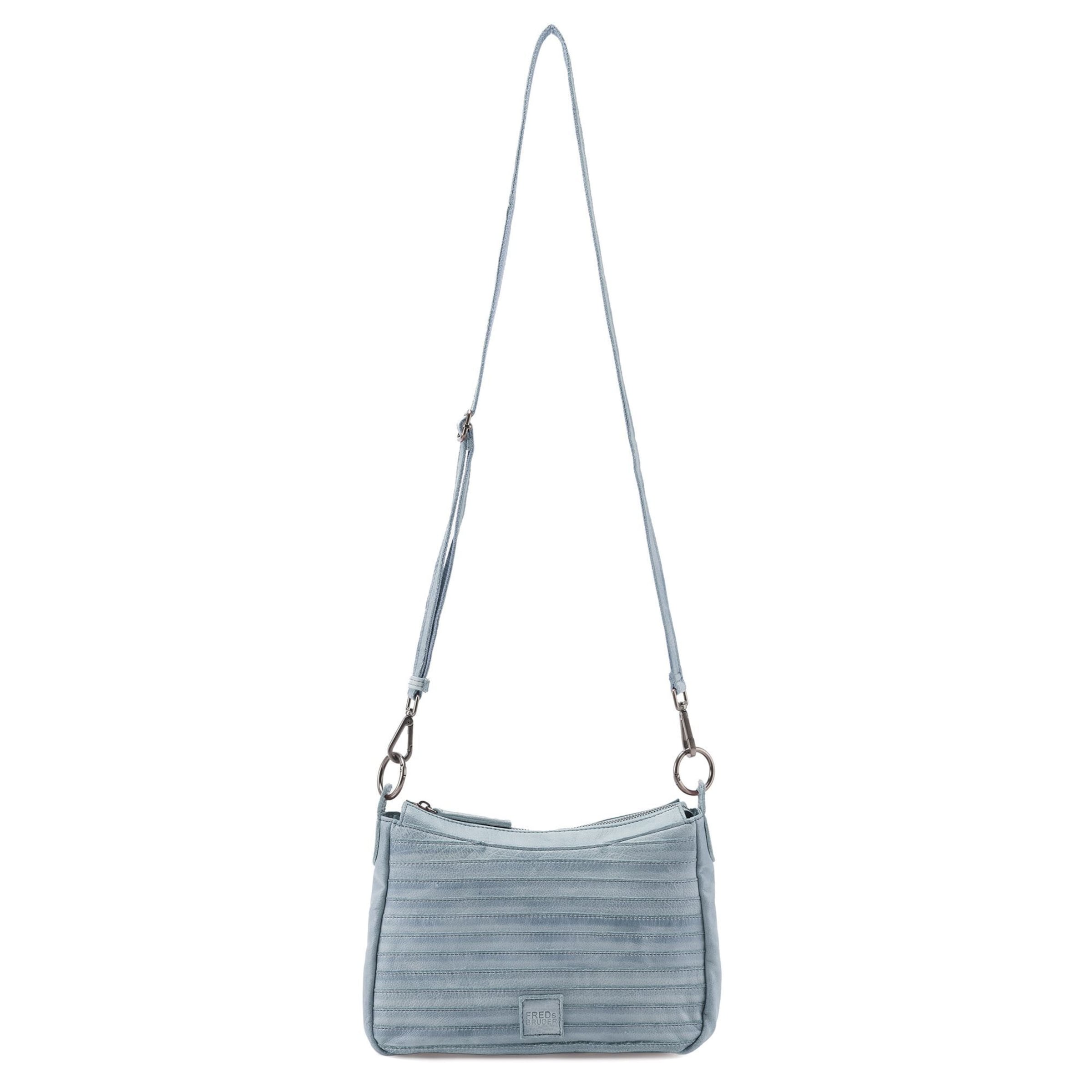 FREDsBRUDER Schoudertas 'Layer Likely' in Blauw: voorkant